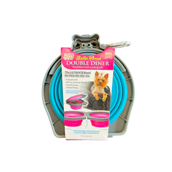 Bella Roma Double Diner Travel Bowl