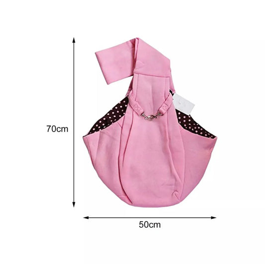 Pink Dog Shoulder Bag