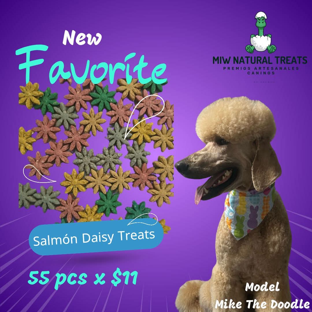 Salmon Flowers Bites 3.2 onz Natural Treats