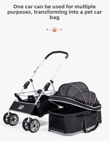 Foldable Pet Stroller (Coche)
