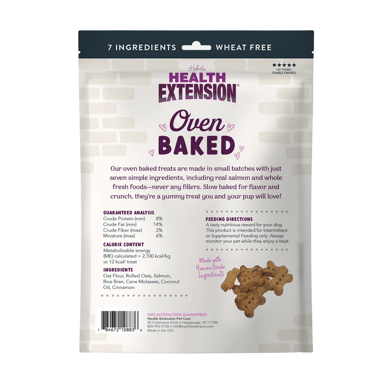Health Extension Oven Baked Salmon Treats