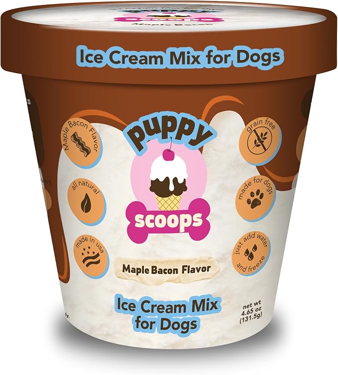 Puppy Scoops Maple Bacon