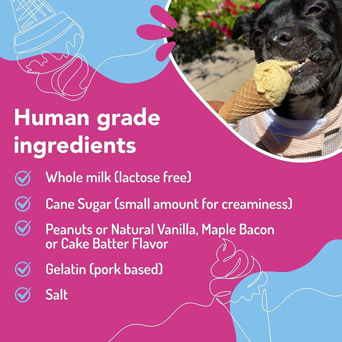Puppy Scoops Maple Bacon