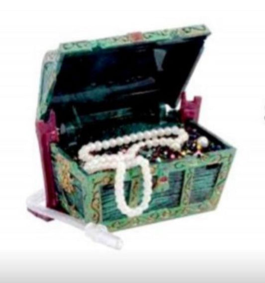 Treasure Chest Fish Tank Decorations