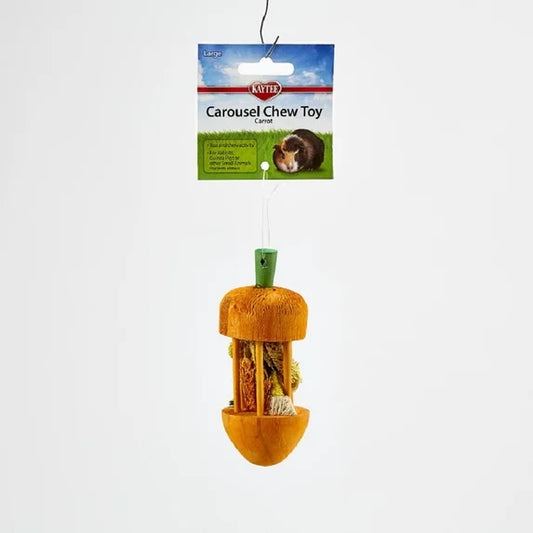 Kaytee Carousel Chew Toy Carrot