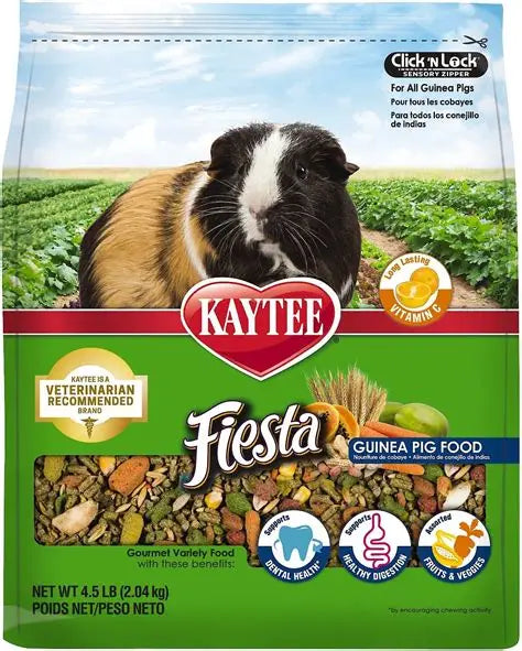Kaytee Fiesta Guinea Pig Food, 2.5-lb bag