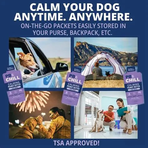 UNDER THE WEATHER PB&CHILL CALMING PEANUT BUTTER FOR DOGS