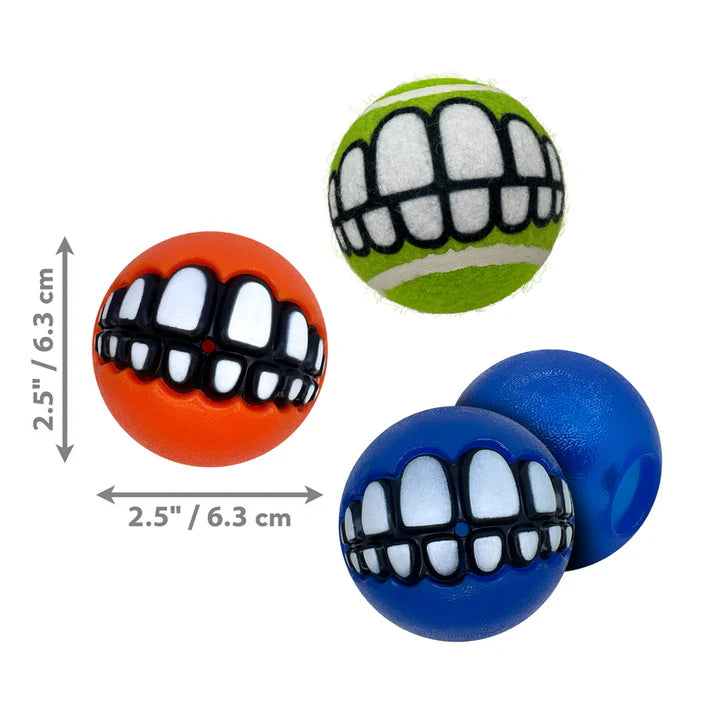 KONG Grinz by Rogz Medium Variety 3-pk