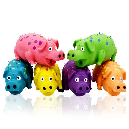 Squeaky Mini Pig Toy
