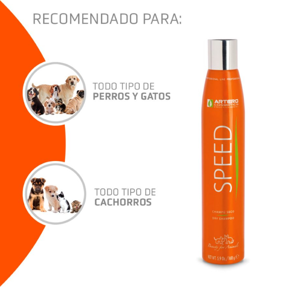 Artero Champú en seco Speed 300ml - Mascotito PR