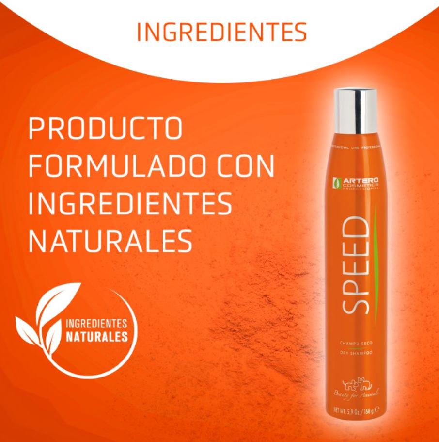 Artero Champú en seco Speed 300ml - Mascotito PR