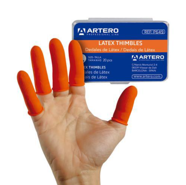 ARTERO LATEX THIMBLES (20) - Mascotito PR