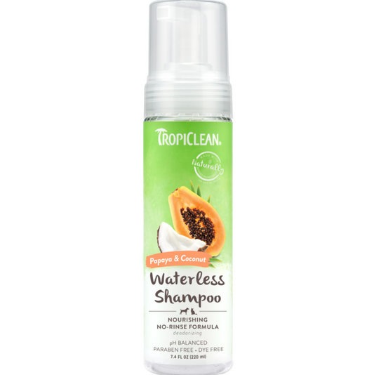 Papaya & Coconut Waterless Shampoo for Pets - Mascotito PR
