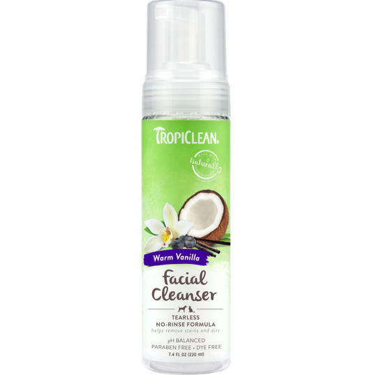 Warm Vanilla Waterless Facial Cleanser for Pets - Mascotito PR