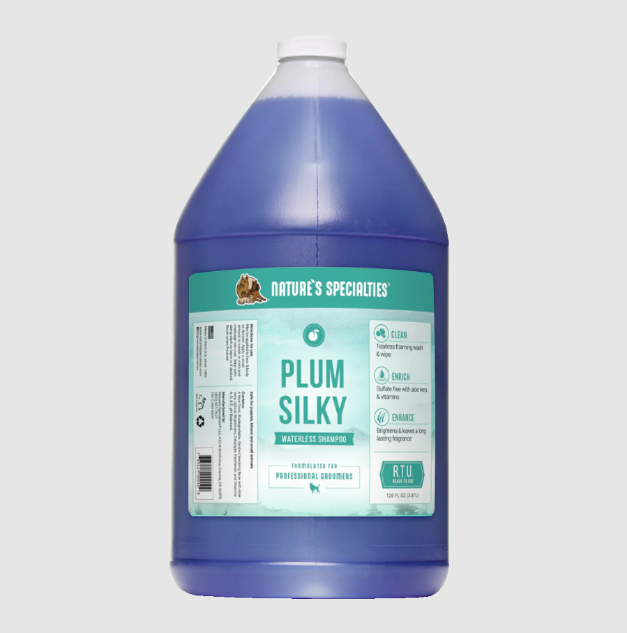 NS PLUM SILKY WATERLESS FOAM SHAMPOO - Mascotito PR