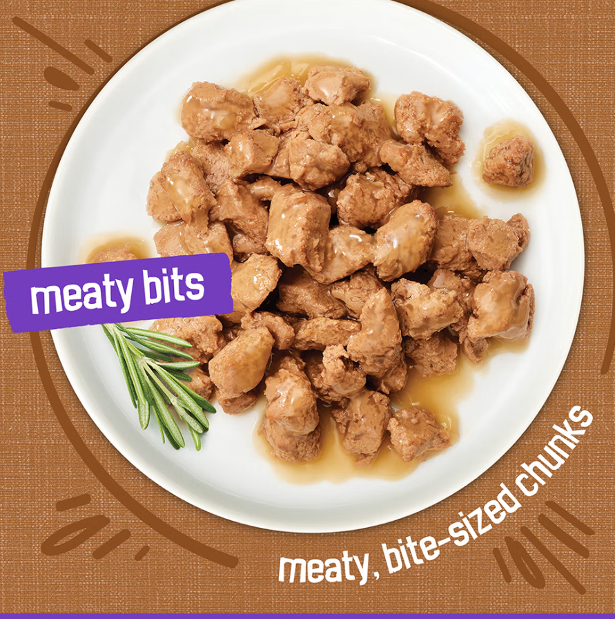 Friskies Meaty Bits Gourmet Grill in Gravy Wet Cat Food