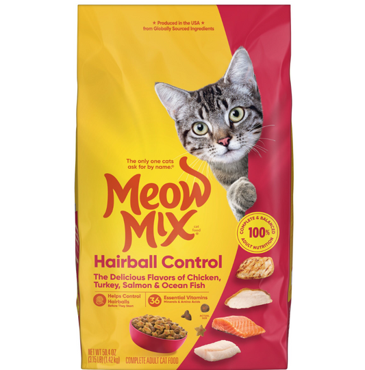 Hairball Control Cat Food