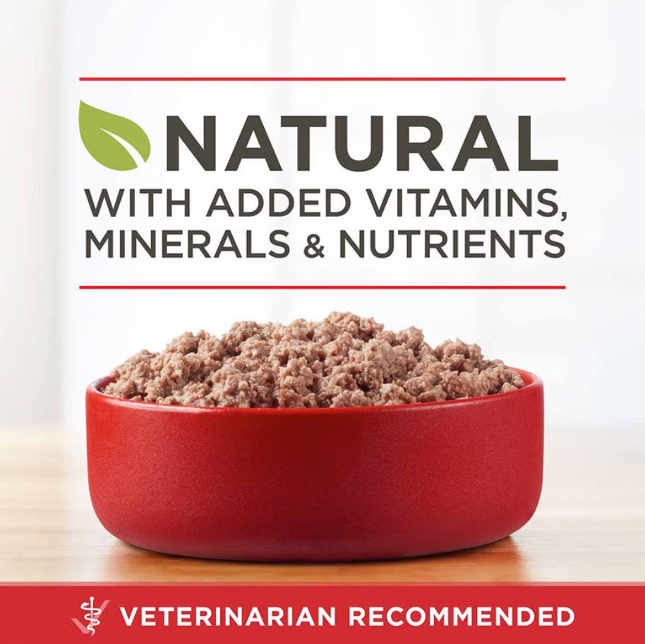 Purina ONE True Instinct Classic Ground Grain-Free Wet Dog Food Formula With Real Beef & Wild-Caught Salmon