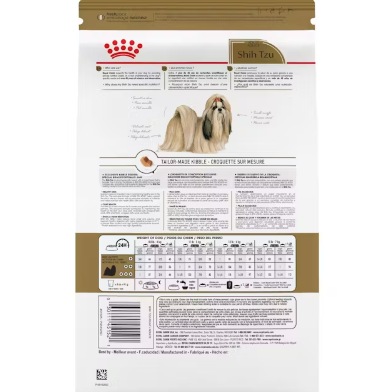 Shih Tzu Adult Dry Dog Food