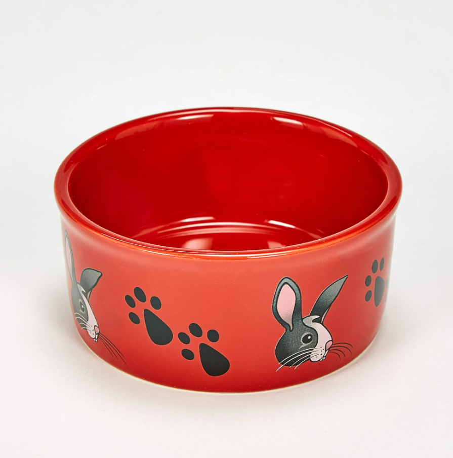 Kaytee Paw-Print Petware Bowl Bunny