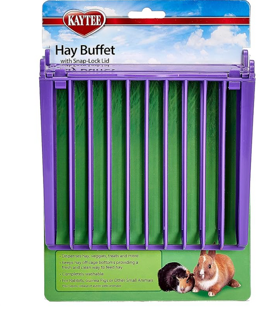 Kaytee Hay Buffet With Snap-Lock Lid