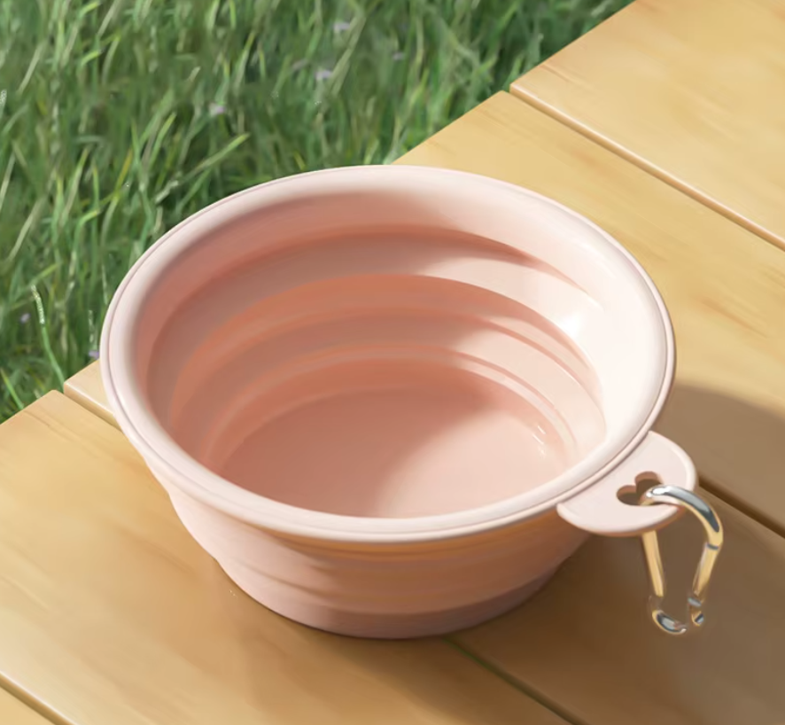 Pastel Silicone Retractable Bowls