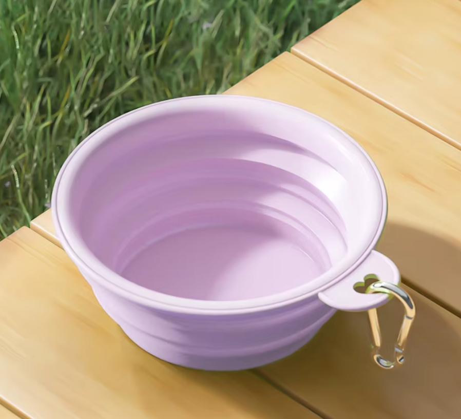 Pastel Silicone Retractable Bowls
