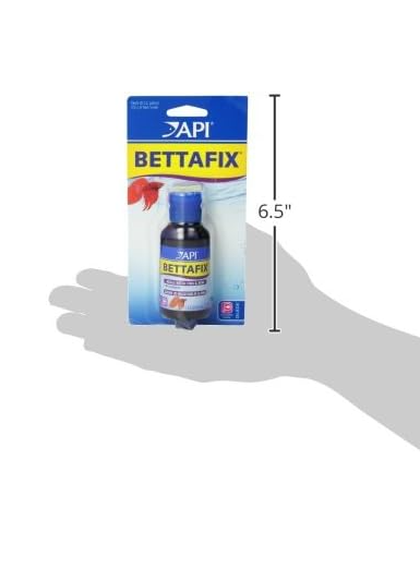 API BETTAFIX Antibacterial & Antifungal Betta Fish Infection and Fungus Remedy 1.7-Ounce Bottle