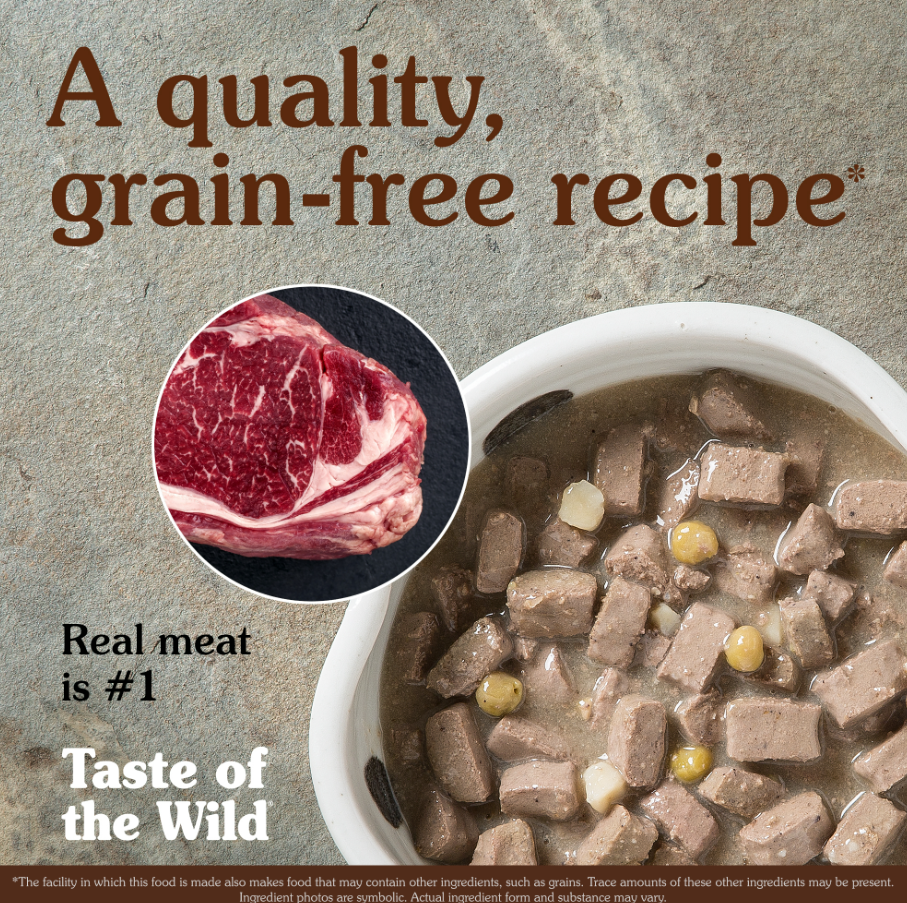 High Prairie Canine Recipe with Bison in Gravy
