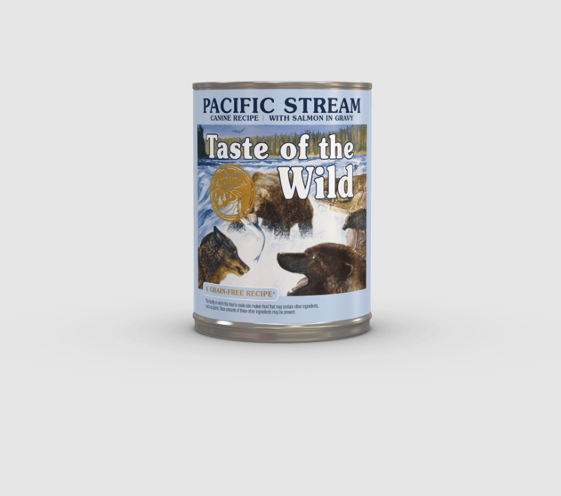 Pacific Stream Canine Recipe with Salmon in Gravy