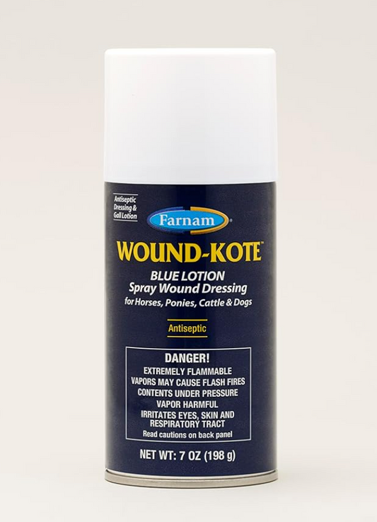 Farnam Wound-Kote Blue Lotion Spray