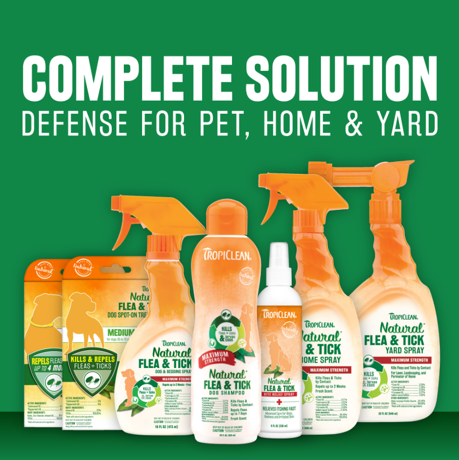 TC NATURAL FLEA & TICK DOG & BEDDING SPRAY 16oz