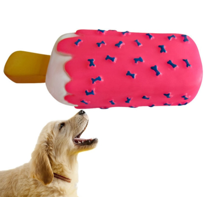 Ice cream bar pet toy