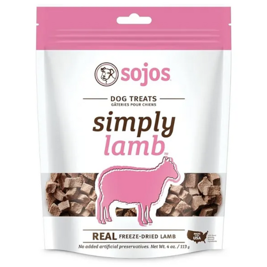 Sojos Dog Treats - Simply Lamb