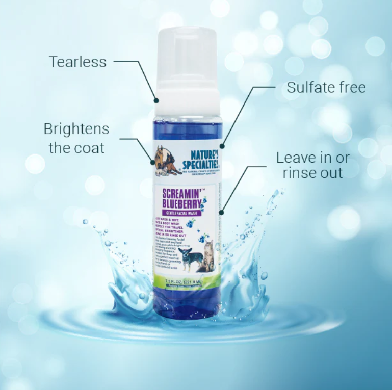 NS SCREAMIN BLUEBERRY WATERLESS FOAM