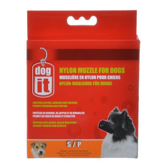 Dog It Nylon Muzzle for Dogs