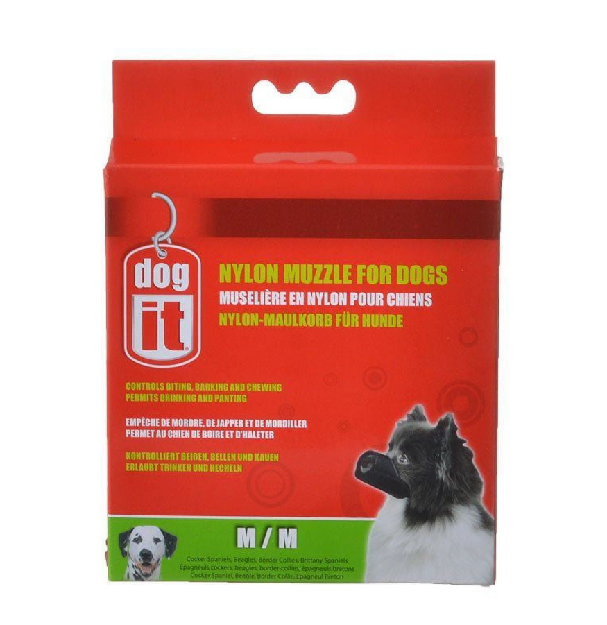 Dog It Nylon Muzzle for Dogs
