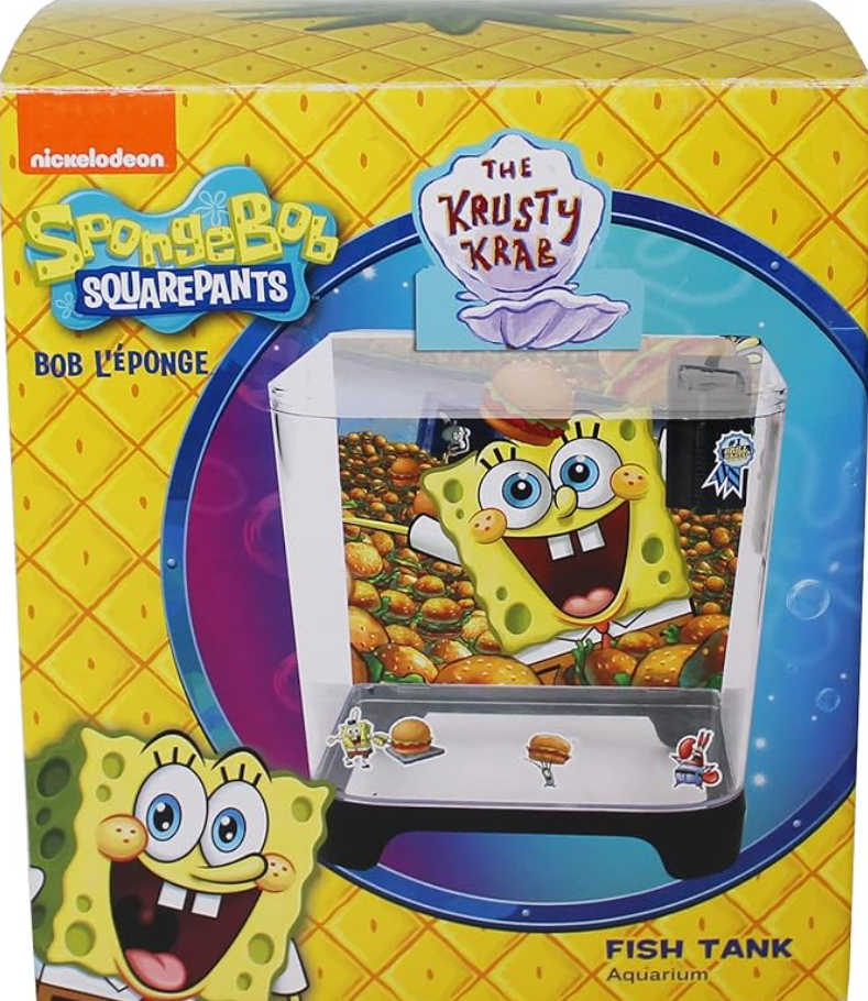 Spongebob Squarepants Starter Kit with 1.5 Gallon Tank
