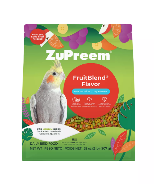 ZuPreem® FruitBlend Medium Bird Food