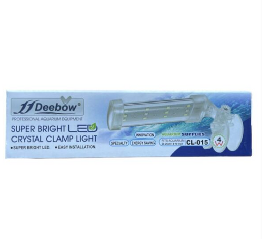 Deebow Super Bright Crystal LED Clamp Light