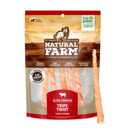 6" Tripe Twist 5 Pack