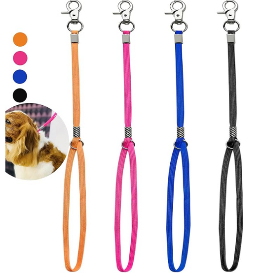 Pet Dog Grooming Loop, Nylon Restraint Noose Adjustable Dog Grooming Supplies for Pet Grooming Table Bathtub 22 Inches