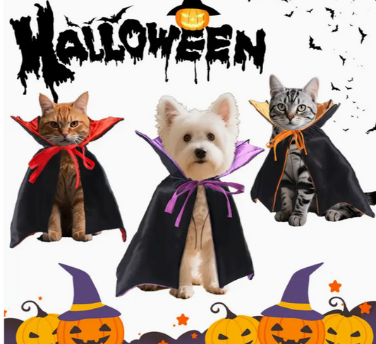 Vampire Cloak Costume for Small to Medium Dogs & Cats