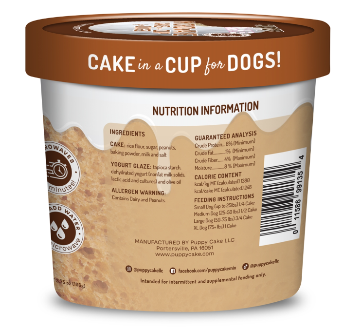 Cuppy Cake for dogs