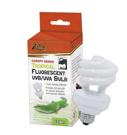 Zilla Canopy Series Tropical Fluorescent UVB/UVA Bulb