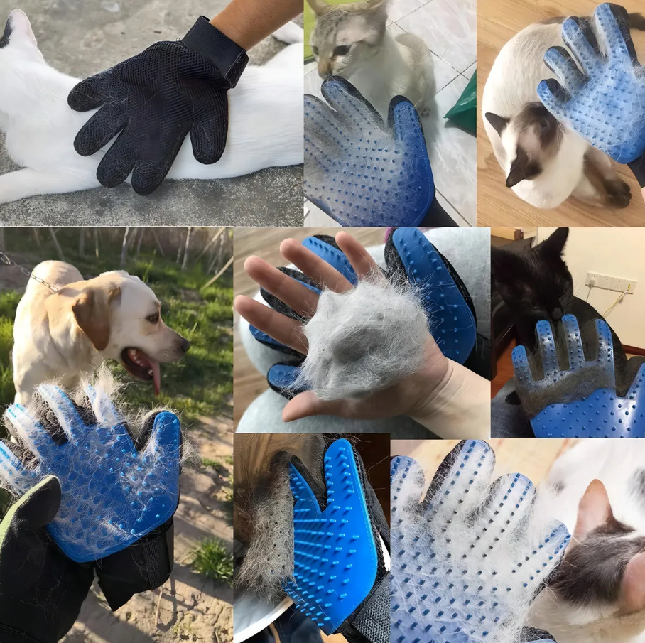 Guantes Para Bañar Perros Guante Removedor De Pelos