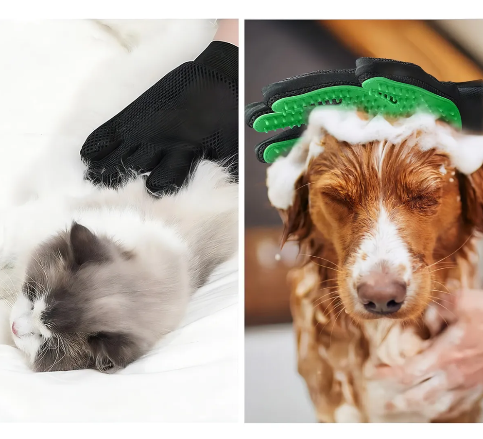 Guantes Para Bañar Perros Guante Removedor De Pelos