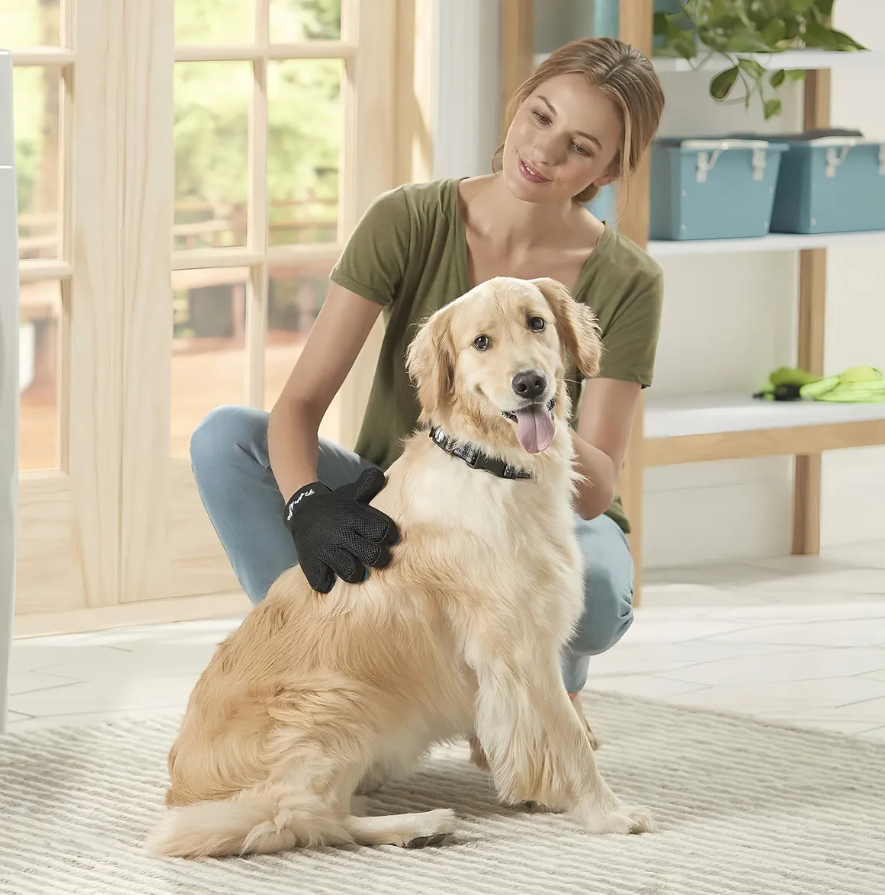 Guantes Para Bañar Perros Guante Removedor De Pelos