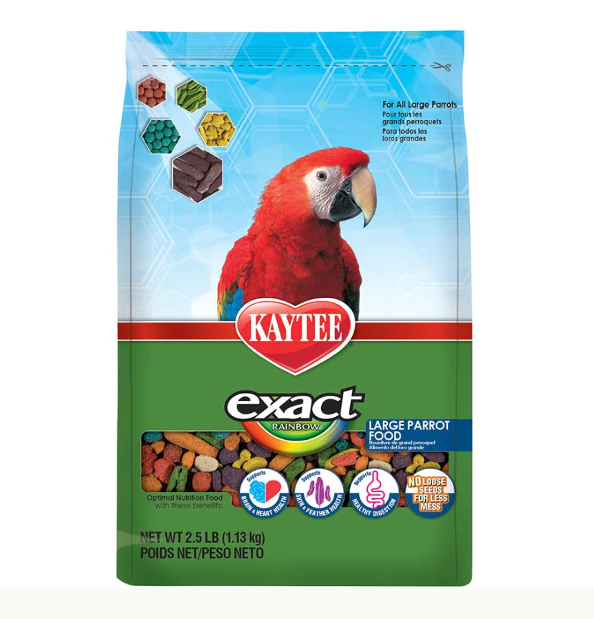 Kaytee Exact Rainbow Large Parrot Food