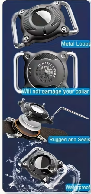 Durable Airtag Dog Collar case